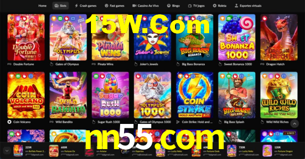 Bônus Generosos e Exclusivos no nn55.com para Você!